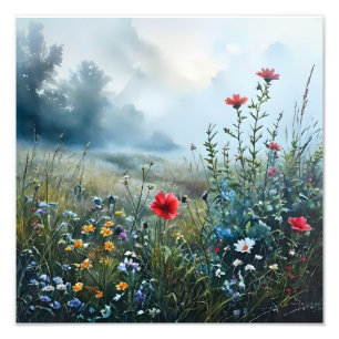 Foto Impressionista Wildflower Meadow