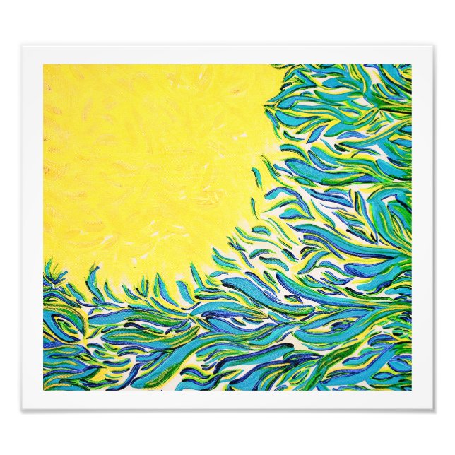 Foto Impressões de Arte Floral (Frente)