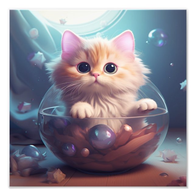 Foto Impressões de Berçário de Gatinhos e Quarto de Cri (Frente)