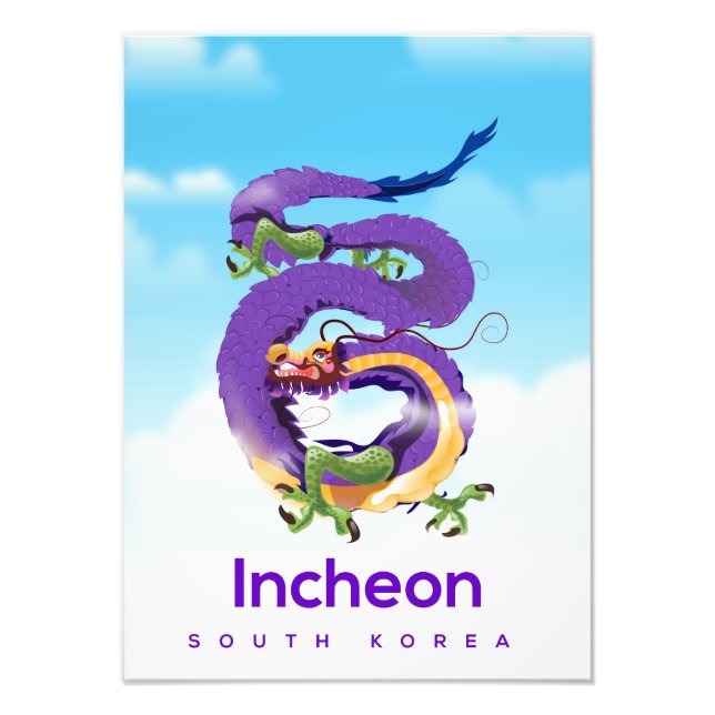 Foto Incheon South Korea Dragon (Frente)