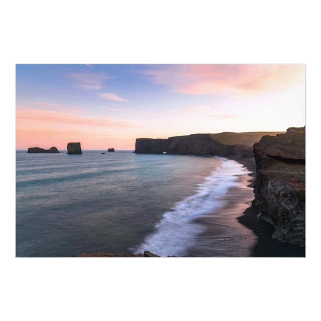 Foto Incrível Vista da Islândia (Frente)