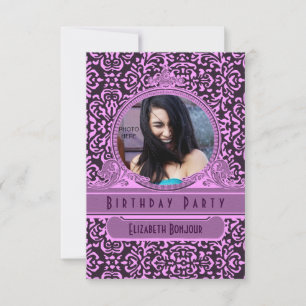 FOTO INSERIR Rococo VI ~ Convite SWEETSXTEEN