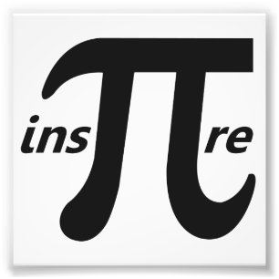 Foto Inspire o símbolo inspirado do Pi