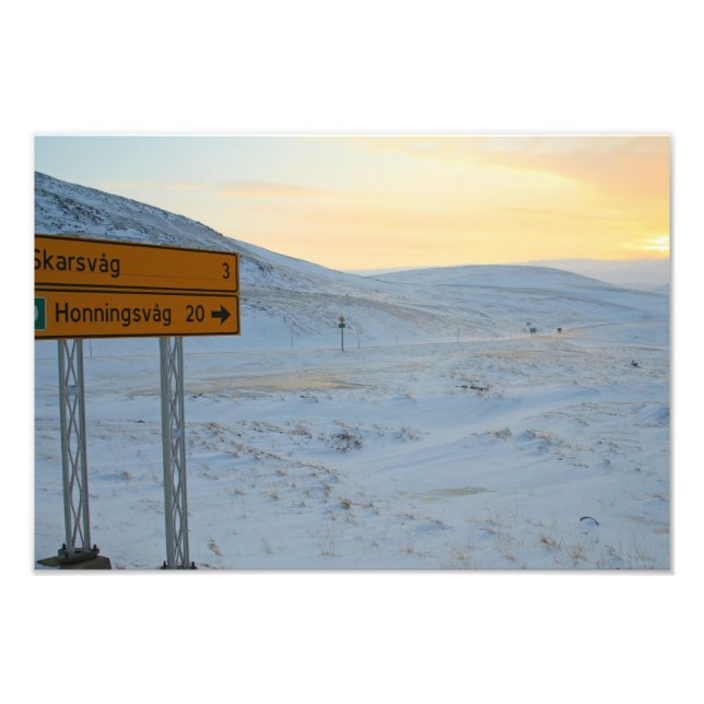 Foto Inverno da Noruega (Frente)