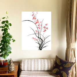 Foto Íris Chinesa Tradicional - um Poster