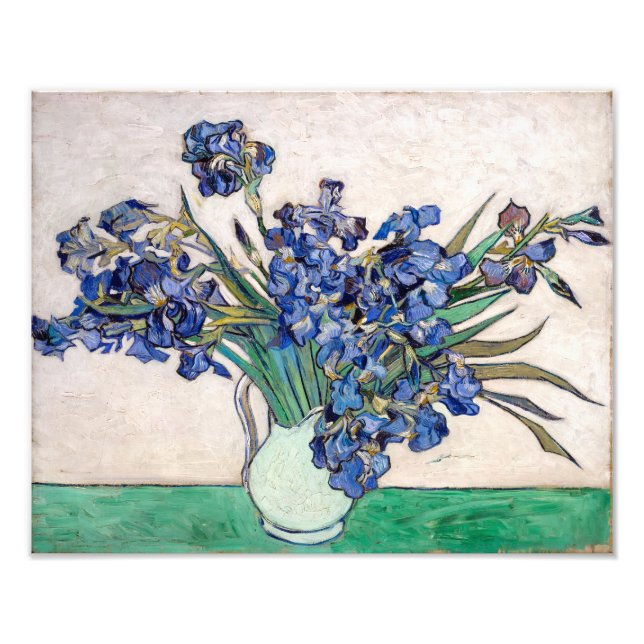 Foto Íris | Vincent van Gogh | (Frente)