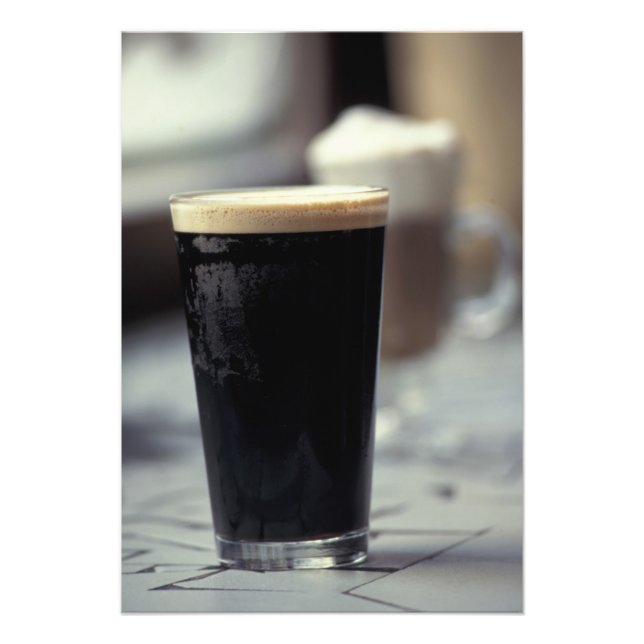 Foto Irlanda. Cerveja preta. (Frente)