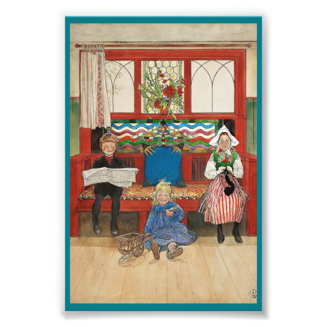 Foto Irmão e Irmã Tocar Mamã e Papá (Frente)