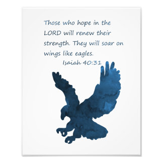 Foto Isaiah 40 31 Bíblia Verse Eagle