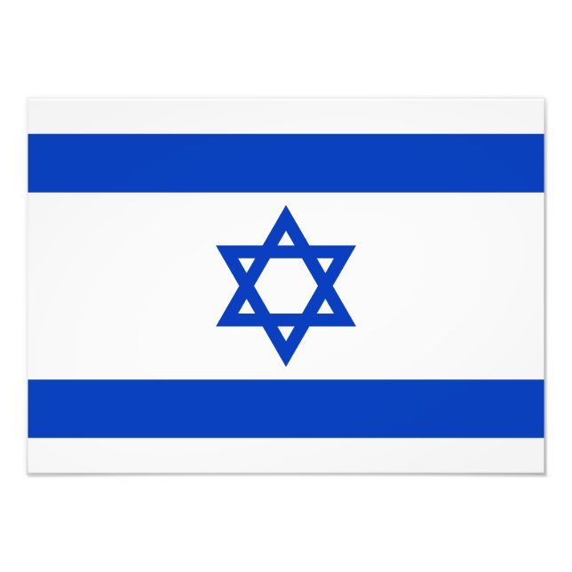 Foto Israel - Bandeira Israelita (Frente)