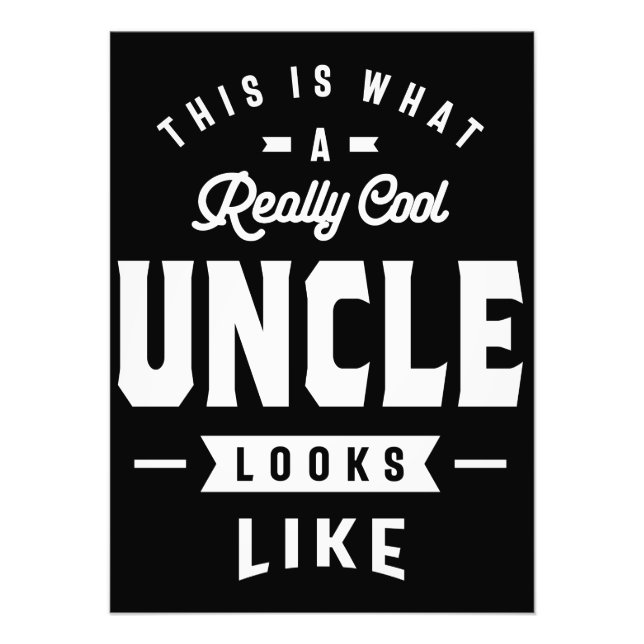 Foto Isto é o que um tio muito Legal parece ser T-shir (Frente)