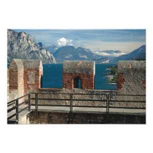 Foto Itália, Malcesine, vista do castelo do Lago