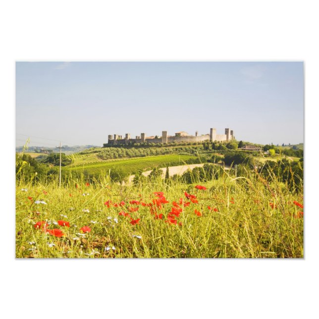 Foto Itália, Monteriggioni, Campo de visão (Frente)