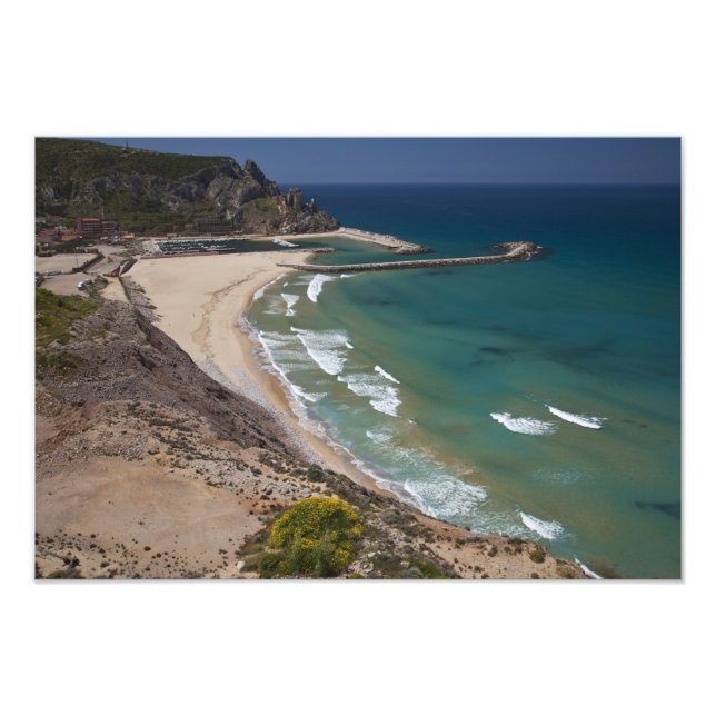 Foto Itália, Sardenha, Buggerru. Praia de Buggerru e (Frente)