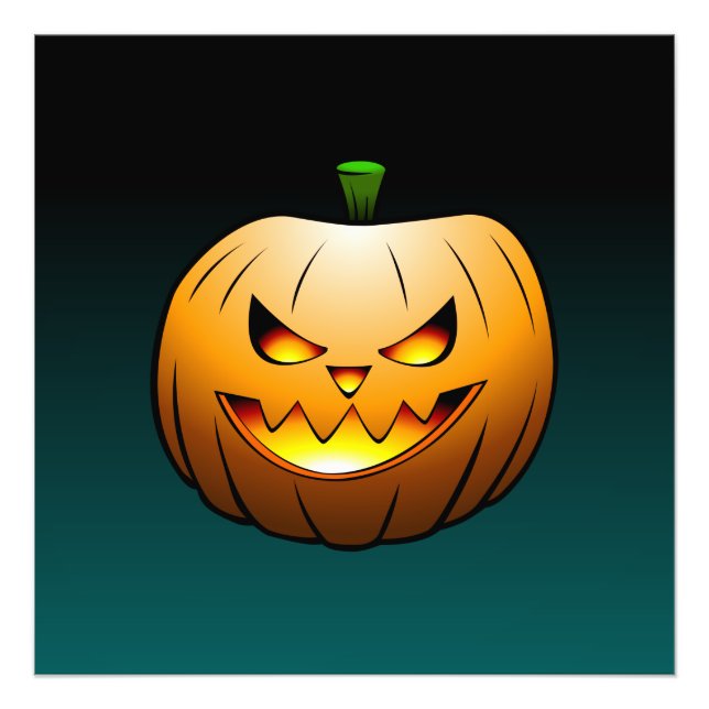 Foto Jack O'lantern está pronto para o Halloween (Frente)