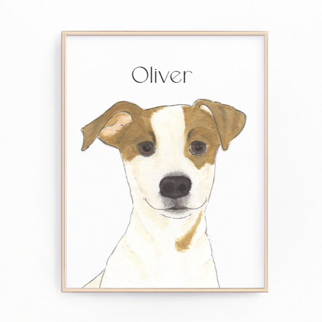 Foto Jack Russell Terrier Art Personalizado (Criador carregado)