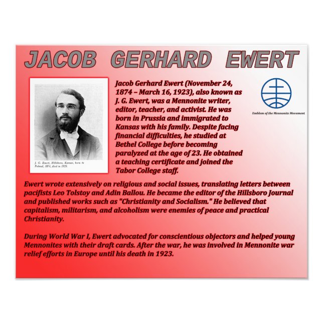 Foto Jacob Gerhard Ewert (Frente)