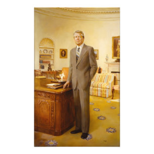 Foto James Carter White House Retrato Presidencial