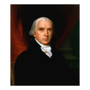 Foto James Madison, o 4º Presidente: América Colonial