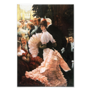 Foto James Tissot A Senhora Política Impressão