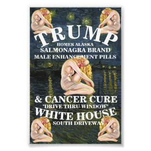 Foto Janela da campanha para curar o câncer de TRUMP CÂ