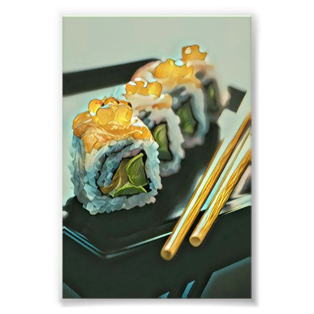 Foto Japanese sushi (Frente)