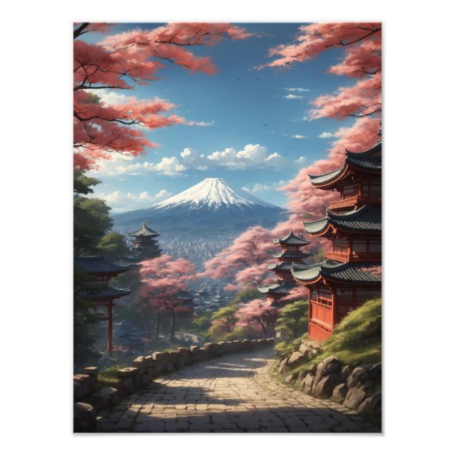 Foto Japão Ilustração Art nº 1 (Frente)