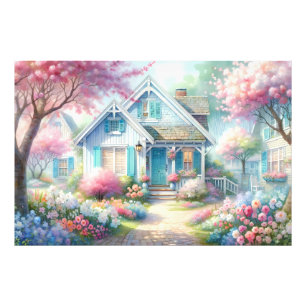 Foto Jardim da Cottage Blue da Rua Blossom