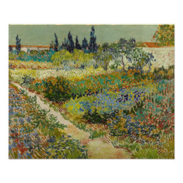 Foto Jardim de Arles Vincent Van Gogh