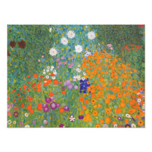 Foto Jardim de Flores por Gustav Klimt