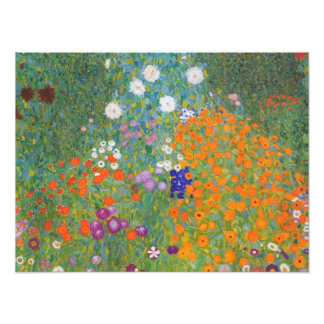 Foto Jardim de Flores por Gustav Klimt