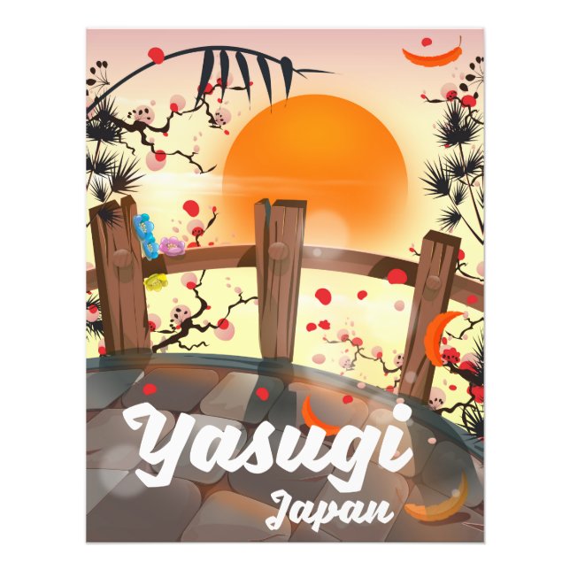 Foto Jardim de flores Yasugi Japão (Frente)