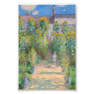 Foto Jardim do Artista em Vétheuil por Claude Monet