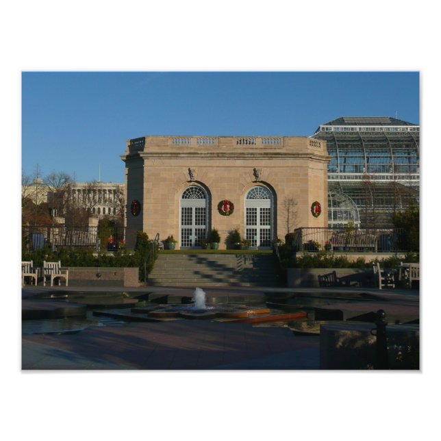 Foto Jardins Botânicos no Natal em Washington DC (Frente)