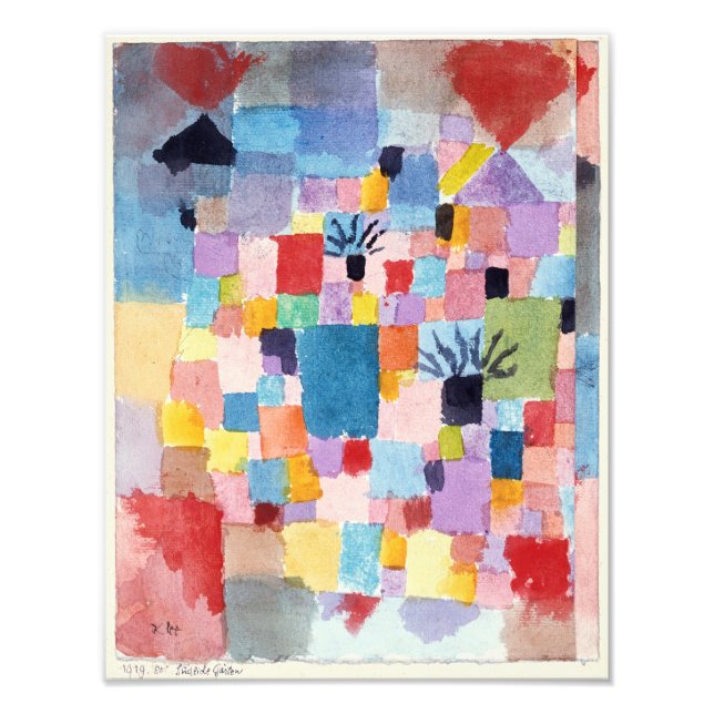 Foto Jardins do Sul | Paul Klee | (Frente)