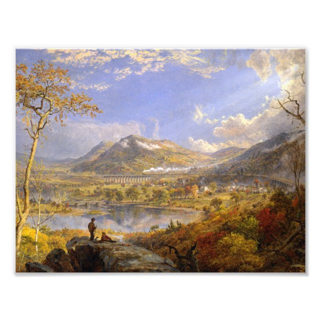 Foto Jasper Francis Cropsey - Starrucca Viaduct (Frente)