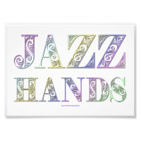 Jazz Mãos de SlipperyJoe dança musicais da Broadwa