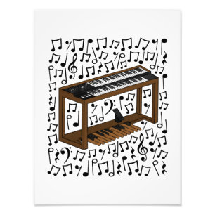 Foto Jazz Organ Musical Notes Organista