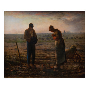 Foto Jean-Francois Millet - Angelus
