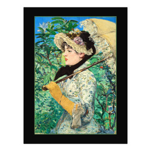 Foto Jeanne Primavera, famosa pintura de Edouard Manet