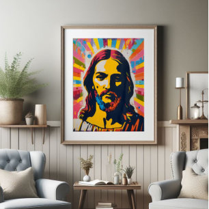 Foto Jesus Christian Pop Art