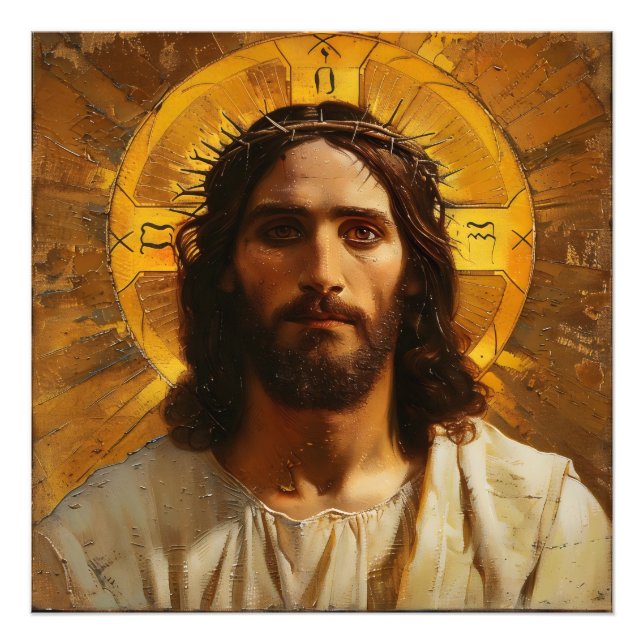 Foto Jesus Dourado religioso (Frente)
