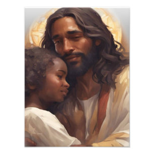 Foto Jesus e anjo bebê