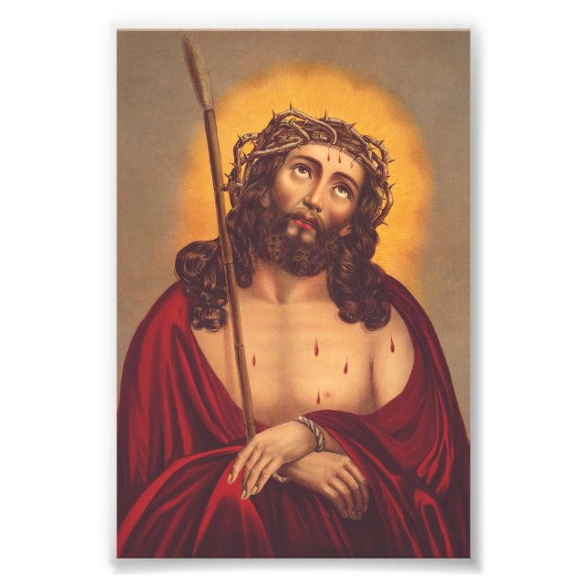 Foto Jesus é coroado com uma coroa de espinhos (Frente)