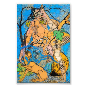 Foto Jesus e o golfinho, pontos por Francis Picabia