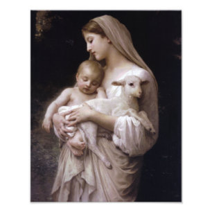 FOTO JESUS, MARY E O LAMB.