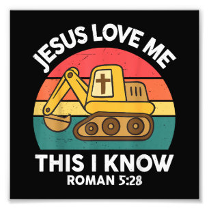 Foto Jesus Me Ama Isso Eu Conheço O Escavador Christian