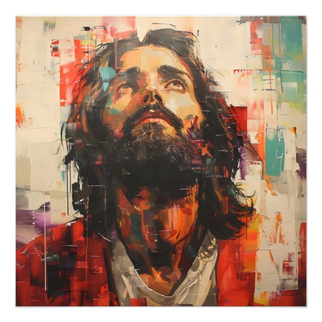 Foto Jesus Street Art (Frente)