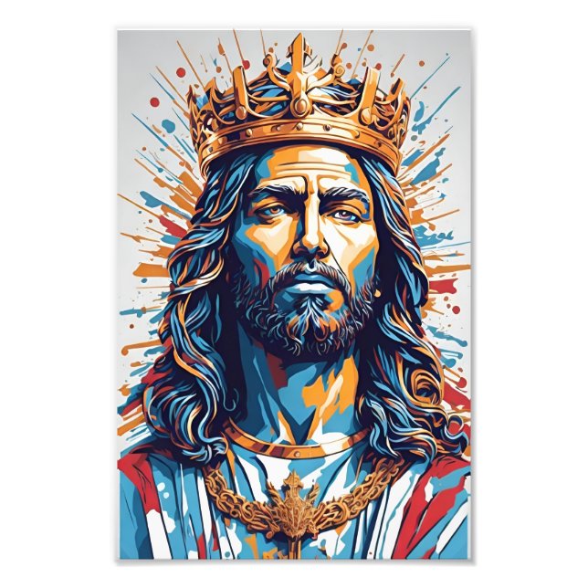FOTO JESUS THE KING (Frente)