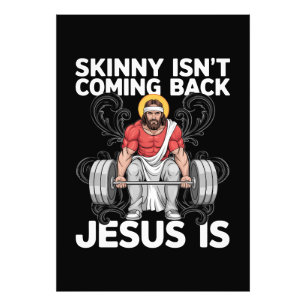 Foto Jesus Treino Academia Magro Não Está Voltando